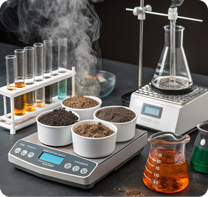 Определение органического вещества в почве