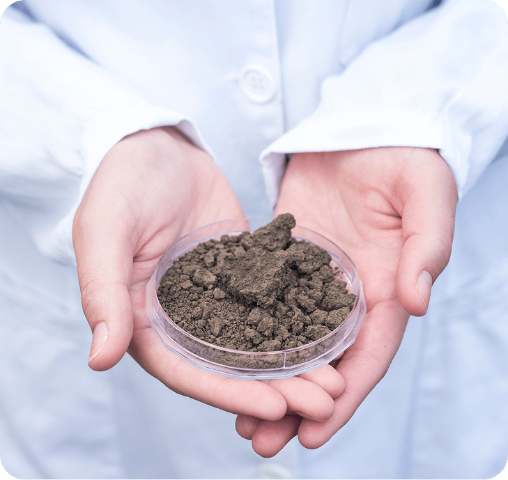 Алгоритм по приёму проб почвы