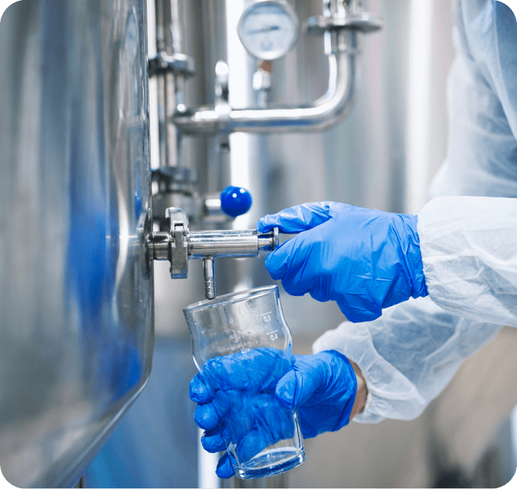 Алгоритм по приёму проб воды для юридических лиц